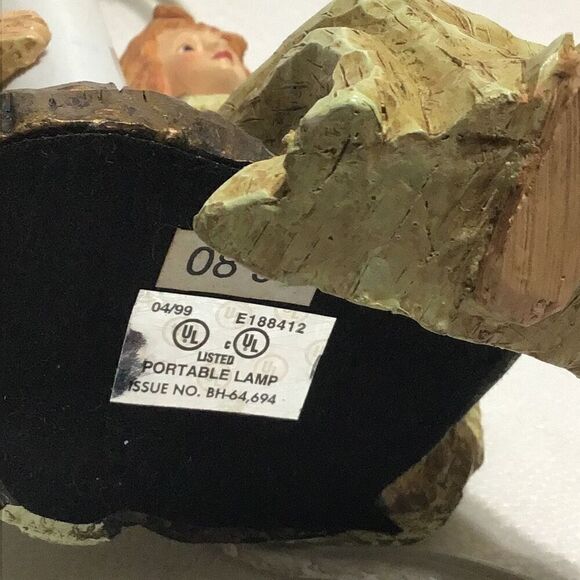 Set of three vintage, holiday, welcome, lambs snowman, angel and Santa Claus - Picture 8 of 16